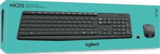 LOGITECH Keybord MK235 Black- [0.0  Units]