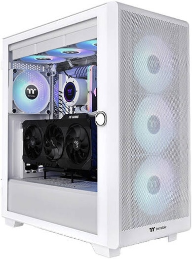 ThermalTake S250 TG ARGB Snow White Case- [0.0  الوحدات]