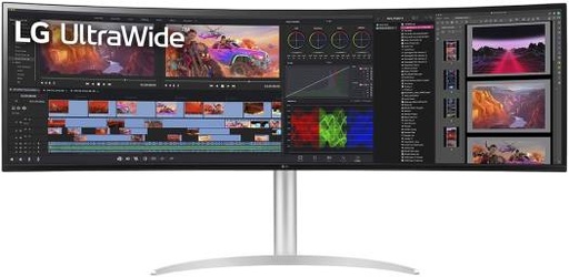 [49WQ95C-W] LG 49'' UltraWide Dual QHD Curved Monitor- [1.0  الوحدات]