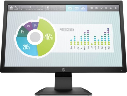 [5RD66AA] HP 19.5" LED Monitor P204V- [0.0  الوحدات]