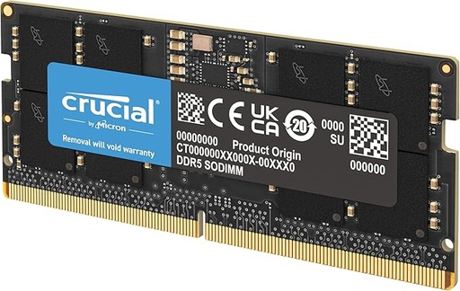 [CT16G56C46S5] Crucial 16GB DDR5 5600 SODIMM- [8.0  Units]