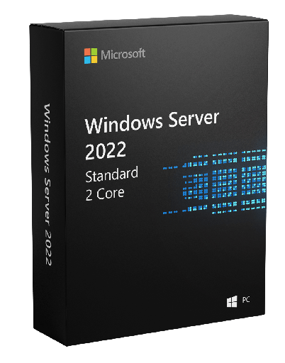 MICROSOFT WINDOWS SERVER STD 2022 Addt'l 2 Core Li...- [0.0  الوحدات]