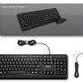 Lenovo 160 Wired KB & Mouse Combo Black- [0.0  الوحدات]