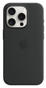 IPhone 15 Pro Silicon Case with Magsafe Black MT1A...- [0.0  Units]