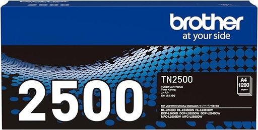 Brother TN2500 Black Toner- [0.0  Units]