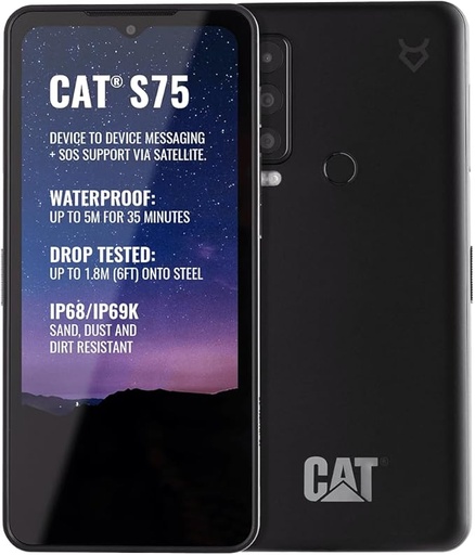 CAT S75 6GB/128GB Black- [0.0  Units]