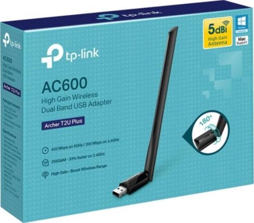 [AC600] TP-Link Wireless USB Adapter Dual Band AC600- [1.0  Units]
