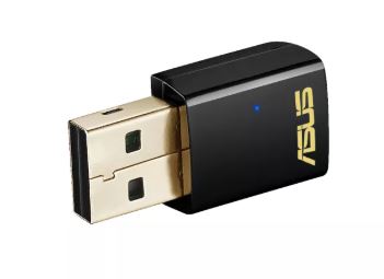 [90IG00I0-BM0G00] ASUS USB Wifi Adapter Dual Band AC600 (USB-AC51)- [0.0  الوحدات]