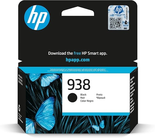 [4S6X8PE] HP 938 Ink Cartridge 4S6X8PE Black- [0.0  الوحدات]