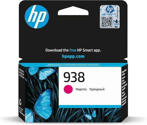 [4S6X6PE] HP 938 Ink Cartridge 4S6X6PE Magenta- [0.0  الوحدات]