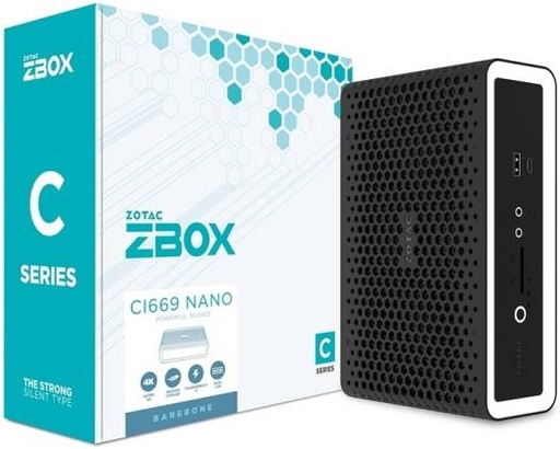 [ZBOX-CI669NANO] Zotac ZBOX CL669 Barebone Mini PC- [0.0  الوحدات]
