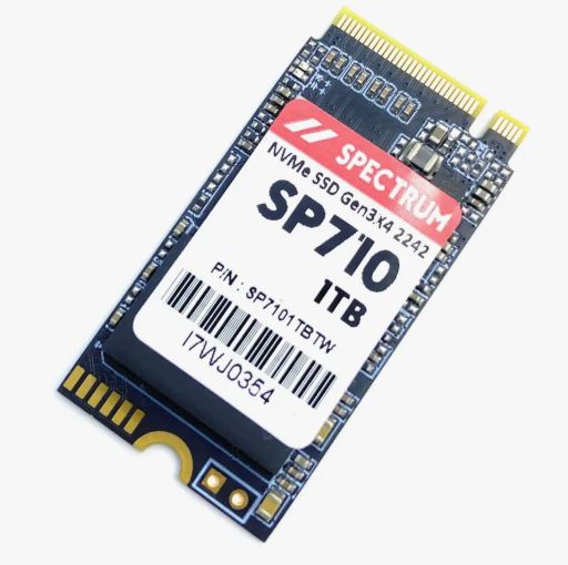 [SP7101TBTW] Spectrum SP710 2242 NVME 1TB- [0.0  Units]