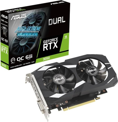 [DUAL-RTX3050-O6G] Asus VGA RTX3050 6GB OC Edition- [0.0  الوحدات]