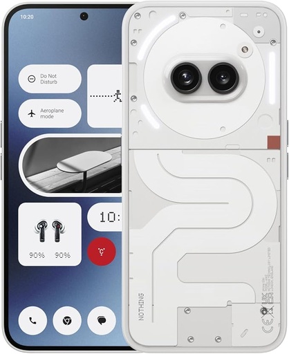 [B0CX4WC292] NOTHING Phone 2A 12GB/256GB White- [0.0  Units]