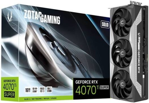 [ZT-D40730R-10P] Zotac VGA 16GB 4070TI Super Solid- [0.0  الوحدات]