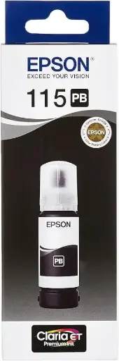 [C13T07D14A] Epson EcoTank Ink 115 Photo Black - C13T07D14A- [0.0  Units]