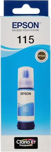 [C13T07D24A] Epson EcoTank Ink 115 Cyan - C13T07D24A- [0.0  Units]