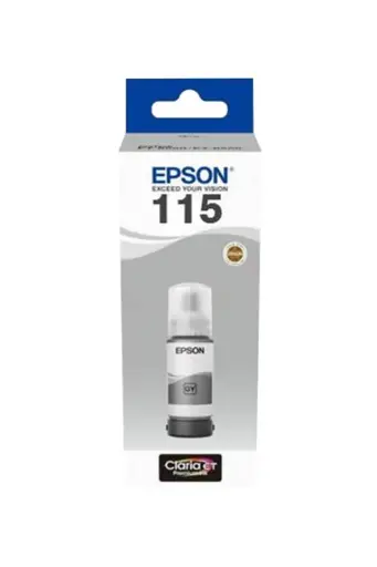 [C13T07D54A] Epson EcoTank Ink 115 Grey - C13T07D54A- [0.0  Units]