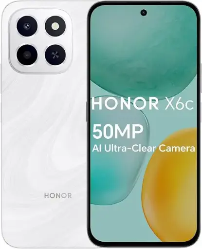 [NIC-LX2] Honor X6 C 6GB/128GB White- [0.0  الوحدات]