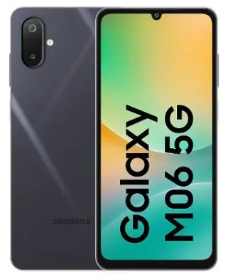 [SM-M066.] Samsung M06 5G 4GB/128GB IND Black- [0.0  الوحدات]